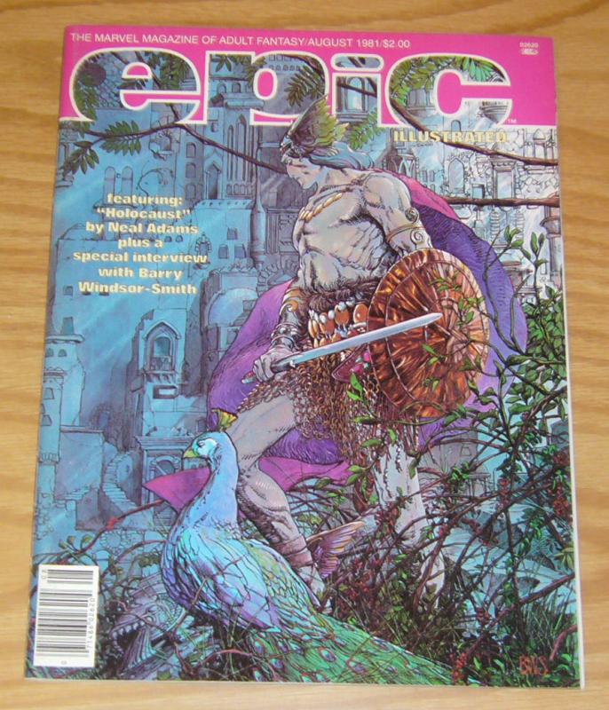 Epic Illustrated #7 VF neal adams - john bolton - barry windsor-smith - starlin