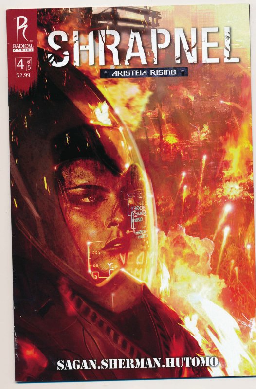 Shrapnel Preview (2008) #0, Shrapnel (2009 Radical) #1-5 VF/NM Complete series