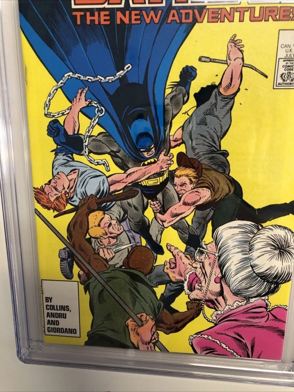 Batman  (1987) # 409 (CGC 9.8 WP) Max Allan * Ross Andru * Hannigan * DC Comics