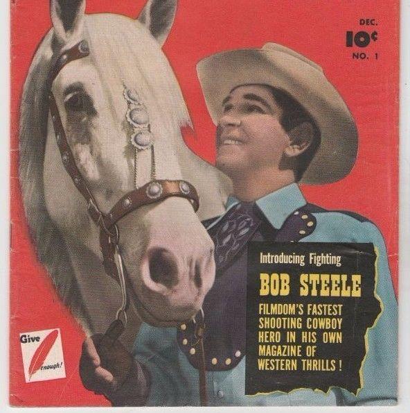 Bob Steele Western 1 Strict 7.5 VF- High-Grade(Dec-50)-Hangman's Bait Bob Steele