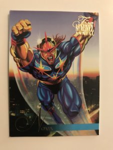 NOVA #144 card : Marvel Annual 1995 Flair; NM/M; base, Avengers, space