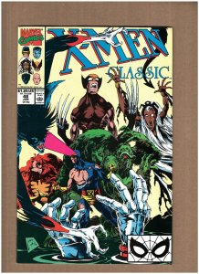 X-Men Classic #48 Marvel Comics 1990 Wolverine Man-Thing VF 8.0