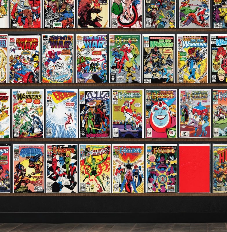 Huge Lot 150+ Comics with Excalibur, The New Warriors, Superman & More!