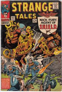 Strange Tales #142 (Mar-66) VG/FN Mid-Grade Nick Fury, S.H.I.E.L.D., Dr. Strange