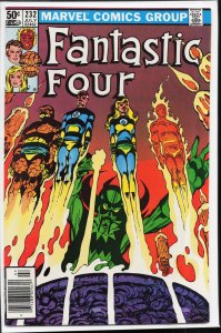 Fantastic Four #232 Newsstand Edition (1981) Fantastic Four