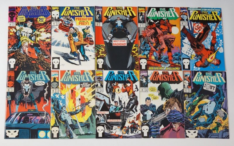 Punisher #1-104 VF/NM complete series + Annual #1-7 Marvel Comics #102 lot set 