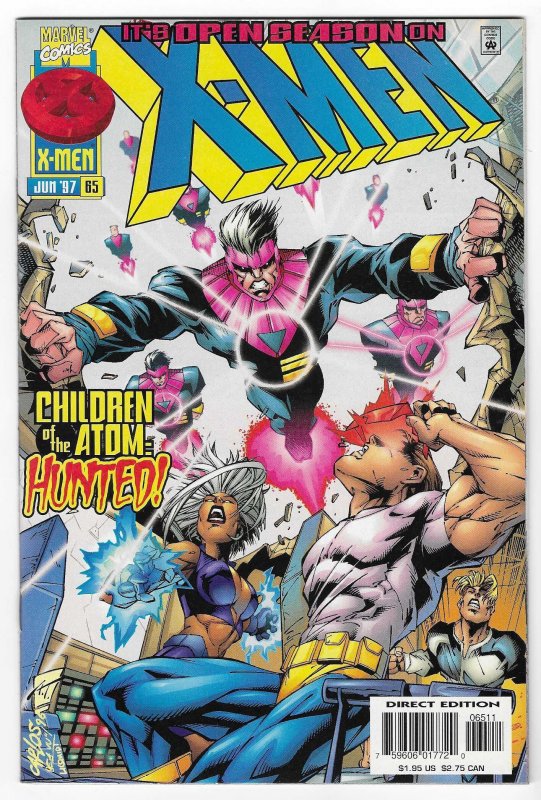 X-Men #65 Direct Edition (1997)