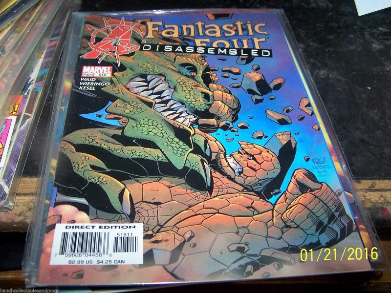 FANTASTIC FOUR  #518    2004 MARVEL  avengers disassembled