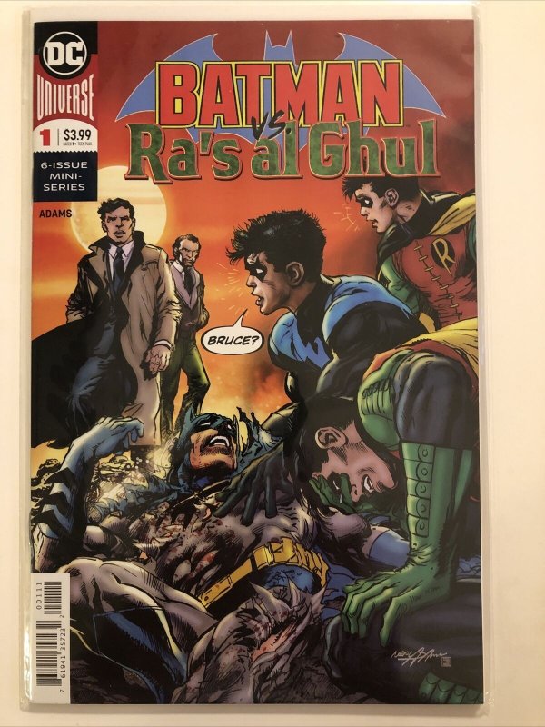 DC Comics Batman vs Ra's al Ghul 6-issue series Neal Adams story & art