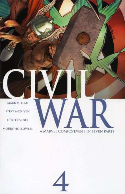 Civil War (2006 series) #4, NM (Stock photo)