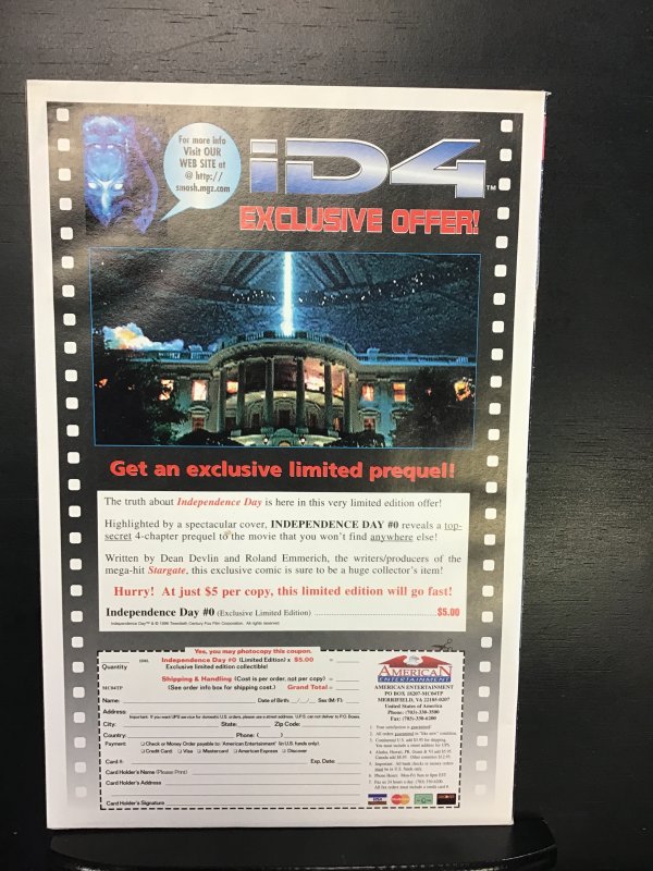 X-Files #0 (1996) nm