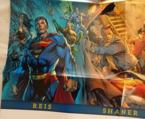 MAN OF STEEL Promo Poster, 24 x 36, 2018, DC, AQUAMAN, CYBORG Unused 190