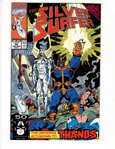 Silver Surfer #55 (1991)  THANOS Appearance !!!!!!!!!!!!!!!!!!!!!!!! / ID#174-A