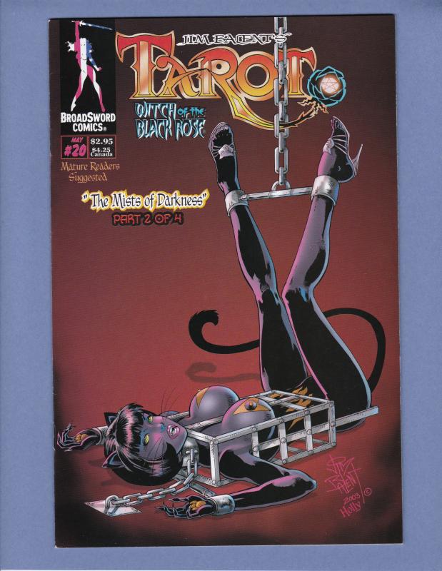 Tarot witch of the Black Rose #20 NM- Jim Balent Holly Golightly