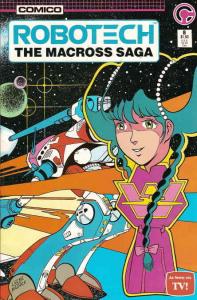 Robotech: The Macross Saga #8 FN ; COMICO