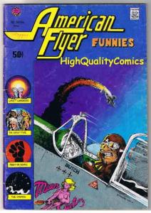 AMERICAN FLYER FUNNIES 1, VG, Welz,Todd, Underground, 1971, more UG in store