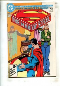 MAN OF STEEL #6 (9.2) JOHN BYRNE!! 1986