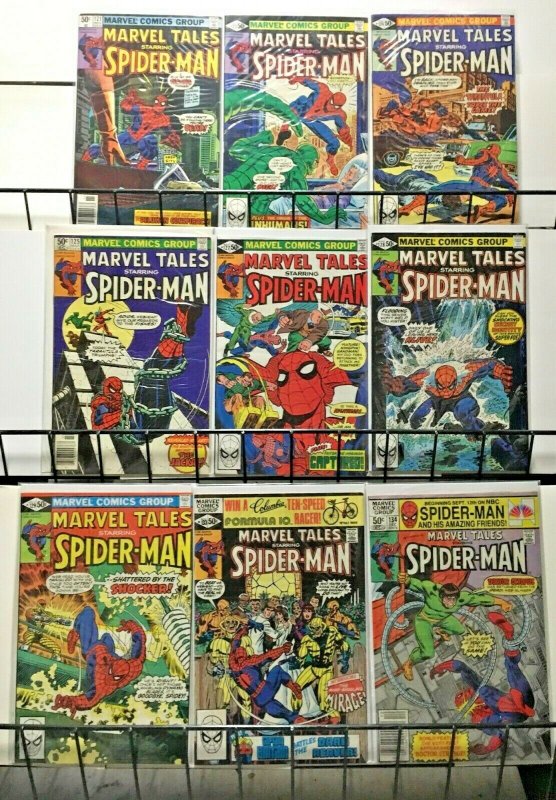 MARVEL TALES 50-136 Spider-Man reprints 46 Issues FINE - VERY FINE 1970's-1980s