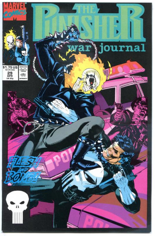 PUNISHER WAR JOURNAL #28 29 30 31, NM, Ghost Rider, Texeira, 1988, more in store