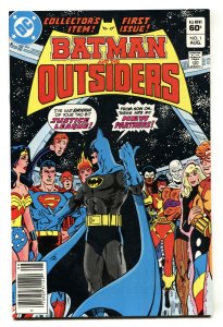 BATMAN AND THE OUTSIDERS #1-1st issue comic book-DC-Newsstand