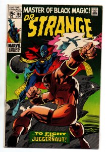 Doctor Strange #182 - vs Juggernaut - 1969 - (-VF)