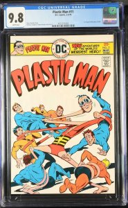 Plastic Man 11 Cgc 9.8 1976 Dc Comics 002