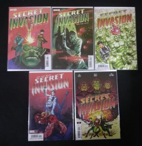 Secret Invasion (Vol 2) 1 2 3 4 5 Complete Series Marvel 2022 NM