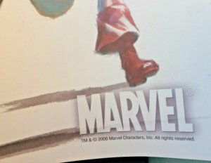 MARVEL Promo Poster Avengers Invaders ALEX ROSS 36 x 24 Folded 2008