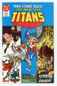 New Teen Titans #22 (1984 v2) Marv Wolfman George Pérez Cover VF
