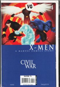 Civil War: X-Men #4 (2006) X-Men