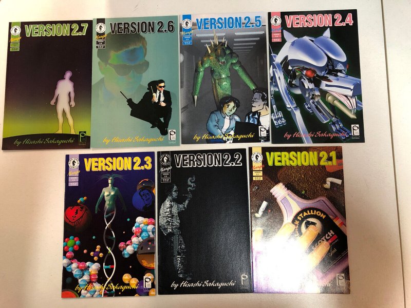 Version 1992 #1.1-1.8 & 2.1-2.8 VF/NM Complete Sets Hisashi Sakaguchi Dark Horse