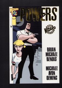 Powers #1/2 - MICHAEL AVON OEMING GOLD VARIANT W/COA! (9.2) 2000