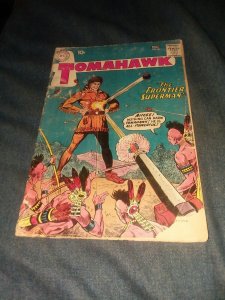 TOMAHAWK #68 dc comics 1960 WESTERN SCI FI ISSUE SUPER POWERS SILVER AGE classic