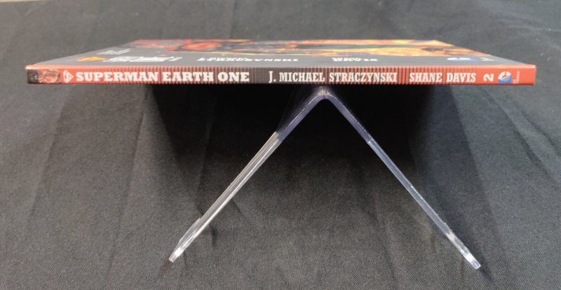 Superman Earth One Vol.2 - 1st Printing HC. Signed 2x Interior (9.2 ob) 2012