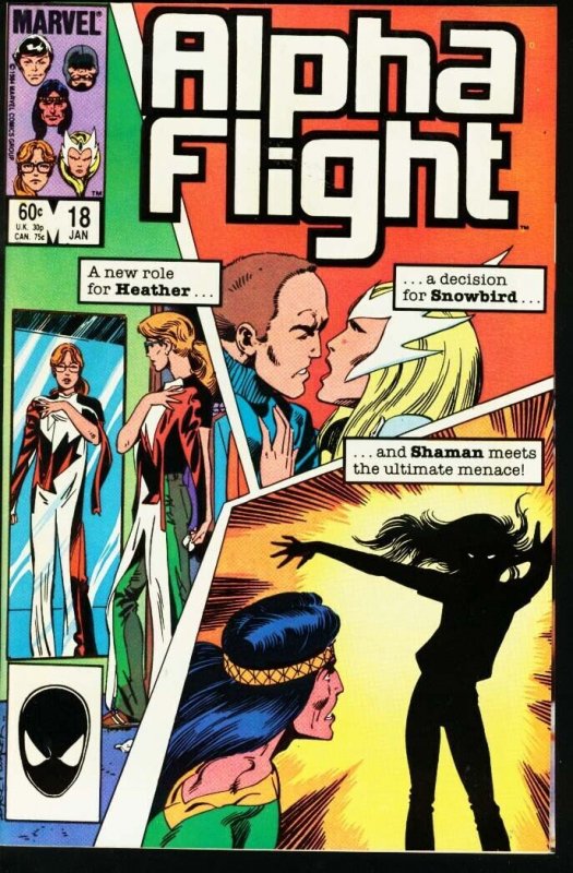 ALPHA FLIGHT #18-MARVEL COMICS-MUTANTS! NM