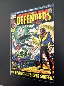 Defenders #2 FN- Silver Surfer Joins The Defenders (Marvel 1972)