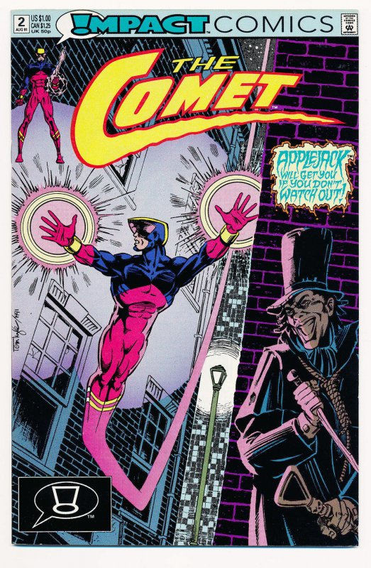 Comet (1991 Impact) #1-18 VF/NM Complete series