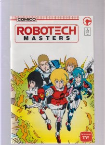 Robotech Masters #1 - Comico (9.2 OB) 1985