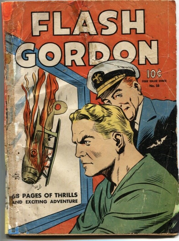 FOUR COLOR COMICS #10-1942-FLASH GORDON BY ALEX RAYMOND-NEWSPAPER REPRINTS