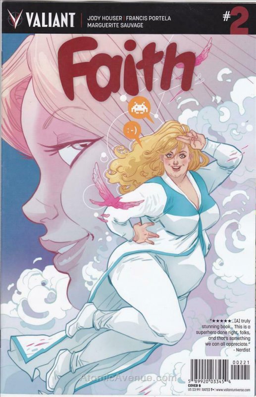 Faith (Valiant) #2B VF/NM; Valiant | save on shipping - details inside