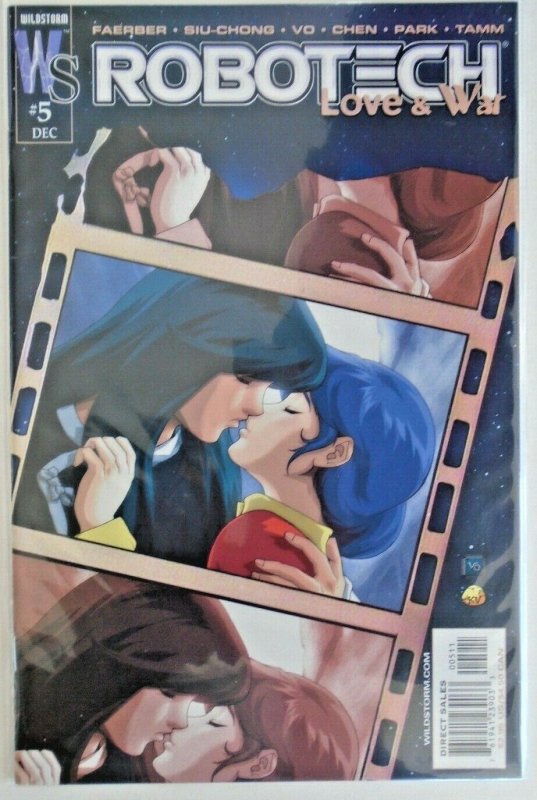 *Robotech Love & War (2003 WildStorm, of 5) #1-5 All 12 Covers!