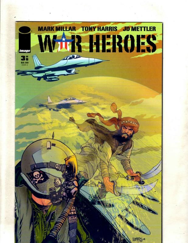 Lot Of 6 Comic Books War Heroes 1 2 3 + World War 2 1946 + Pearl Harbor 1 2 FM8