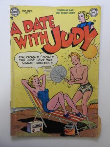 A Date with Judy #31 (1952) VG- Condition! Cover detached bottom staple
