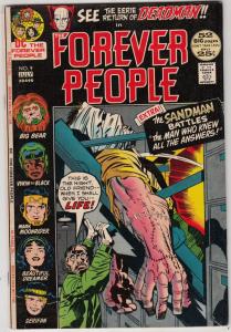 Forever People #9 (Jul-72) NM/NM- High-Grade Big Bear, Beautiful Dreamer, Ser...