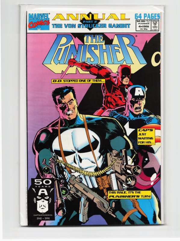 The Punisher Annual #4 (1991) Punisher