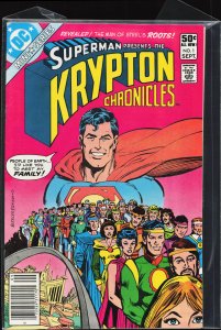 Krypton Chronicles #1 (1981) Wonder Woman