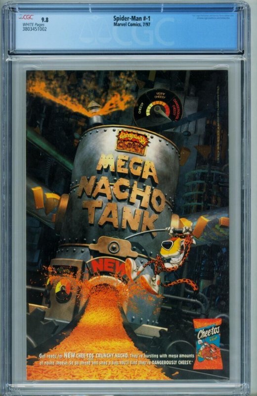 SPIDER-MAN #-1 1997 cgc 9.8-Marvel comic book-1997-3803451002