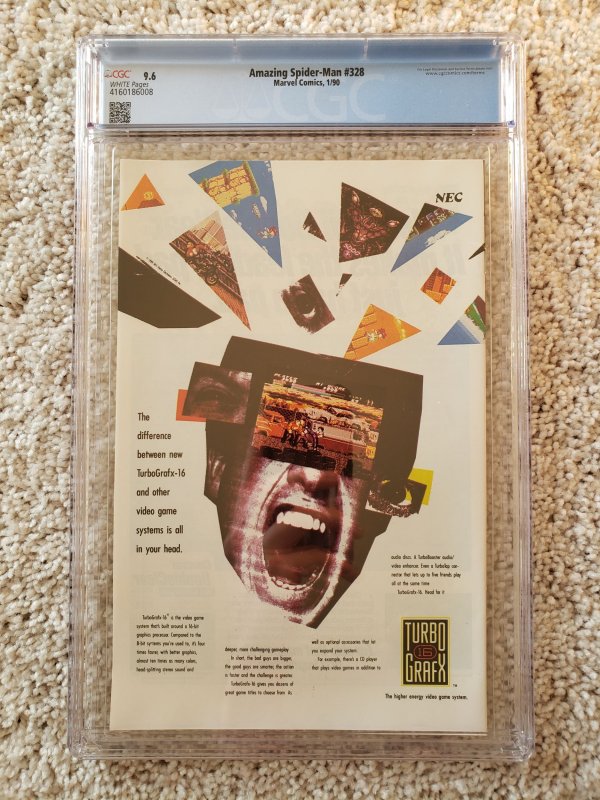 The Amazing Spider-Man 328 CGC 9.6 (1990)