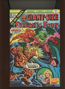 (1975) Giant-Size Fantastic Four #6: BRONZE AGE! BIRTH OF FRANKLIN! (7.0/7.5)