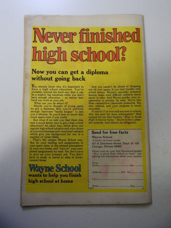 The Frankenstein Monster #15 (1975) FN Condition